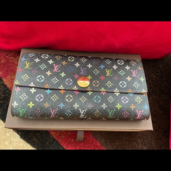 Louis Vuitton multi color Sarah wallet - Picture 11 of 11